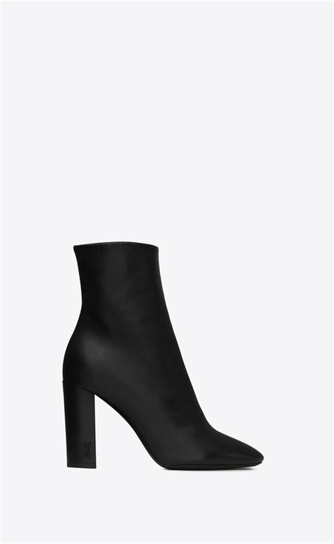 ysl miles boots|SAINT LAURENT Lou leather ankle boots .